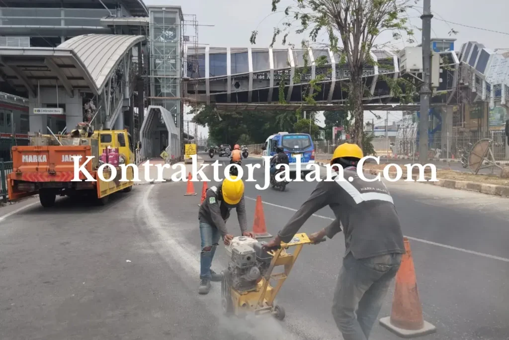 Harga Pengecatan Marka Jalan