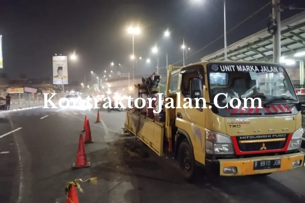 Harga Pengecatan Marka Jalan