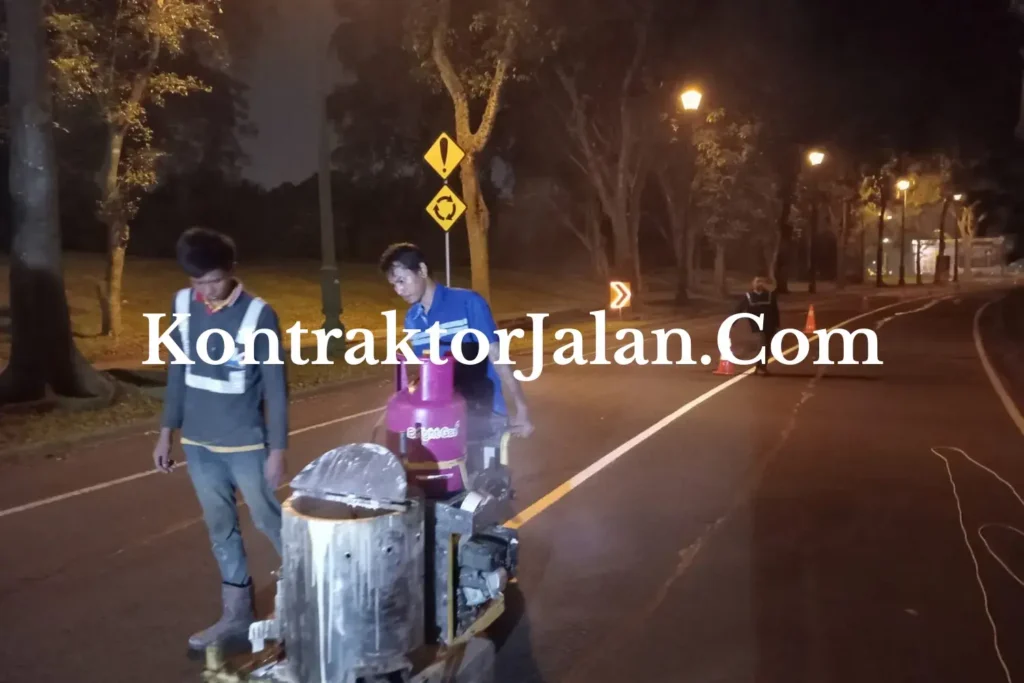 Jasa Pengecatan Marka Jalan Karawang