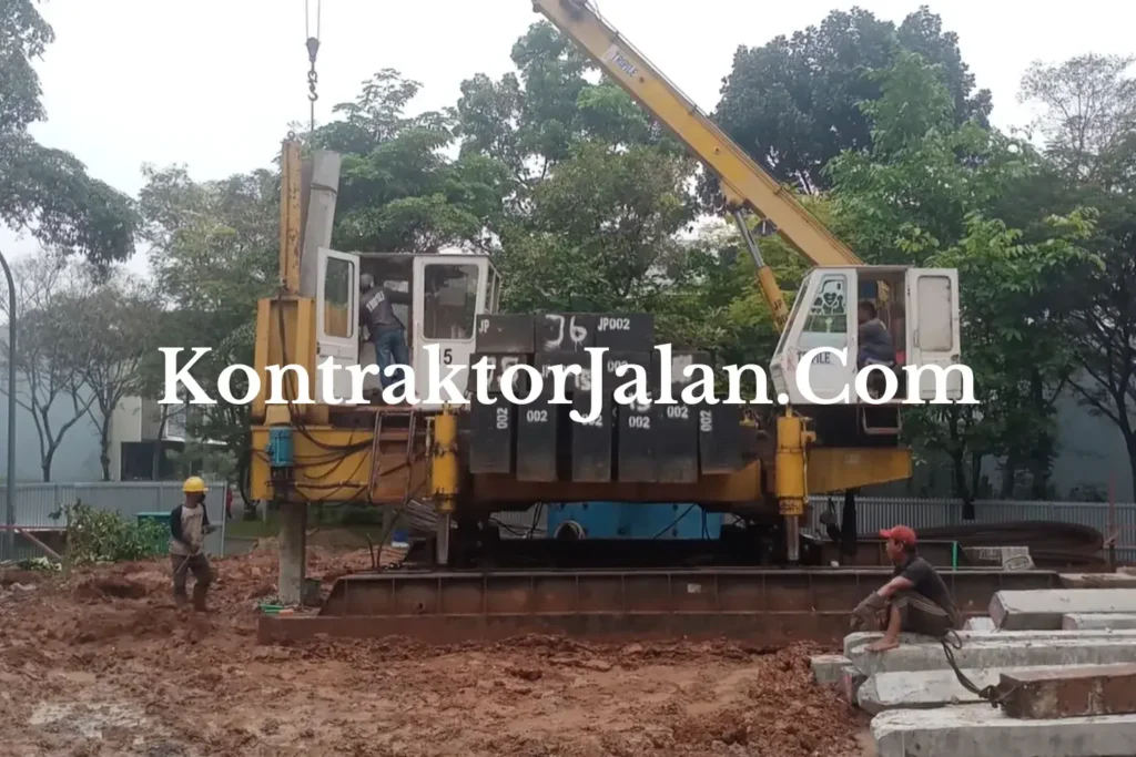 Jasa Pemasangan Tiang Pancang Bogor