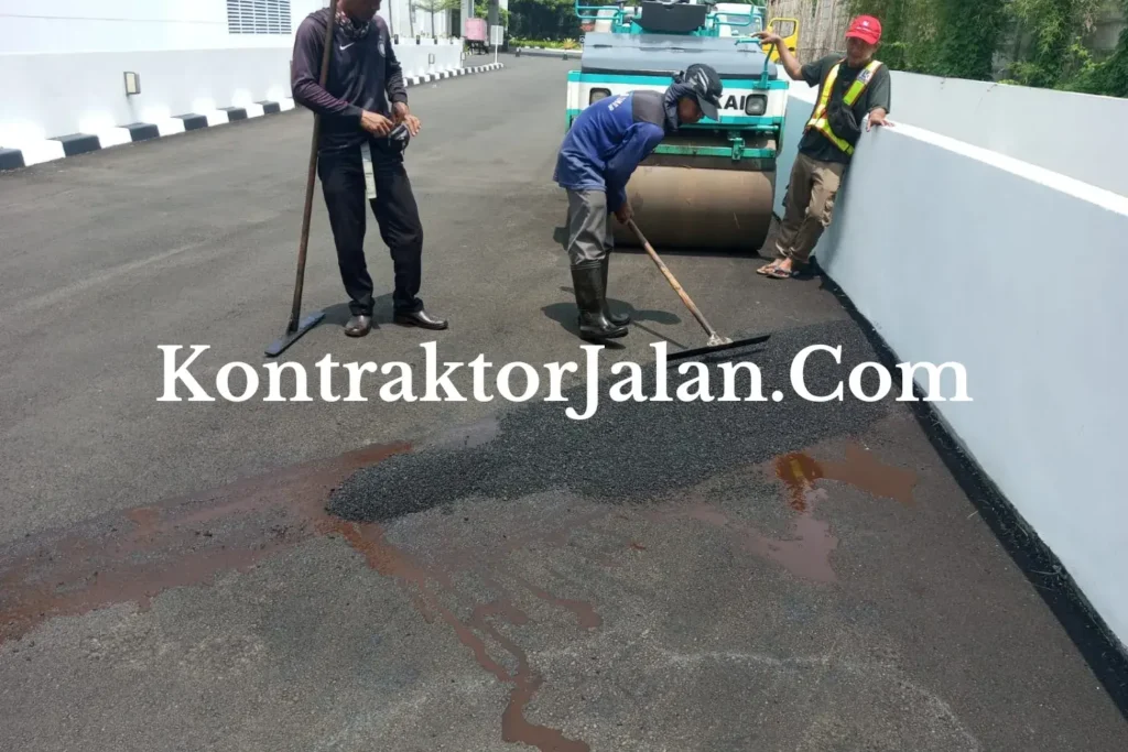 Jasa Tukang Aspal Hotmix Murah