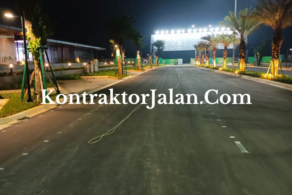 Langkah Pengecatan Marka Jalan