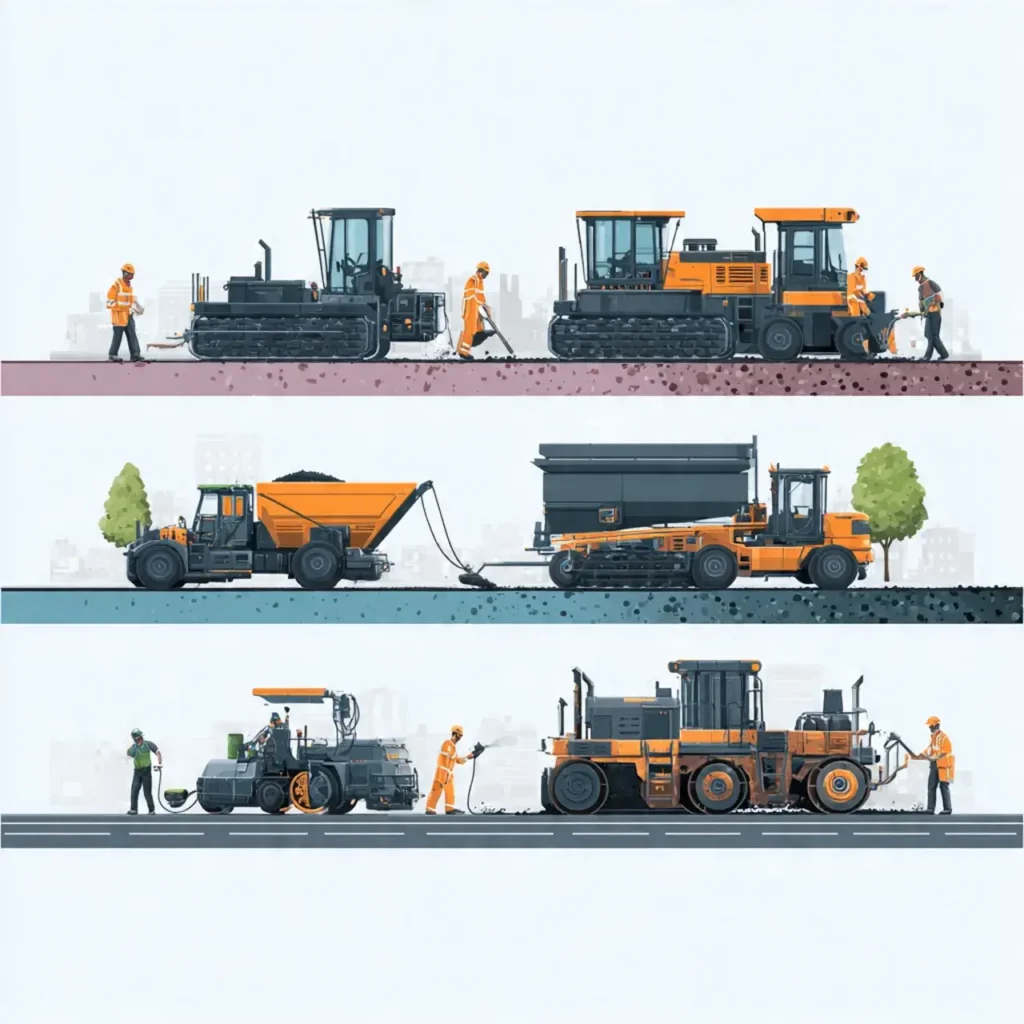 Proses Pengaspalan Jalan Depok (1) Proses Pengaspalan Jalan Depok